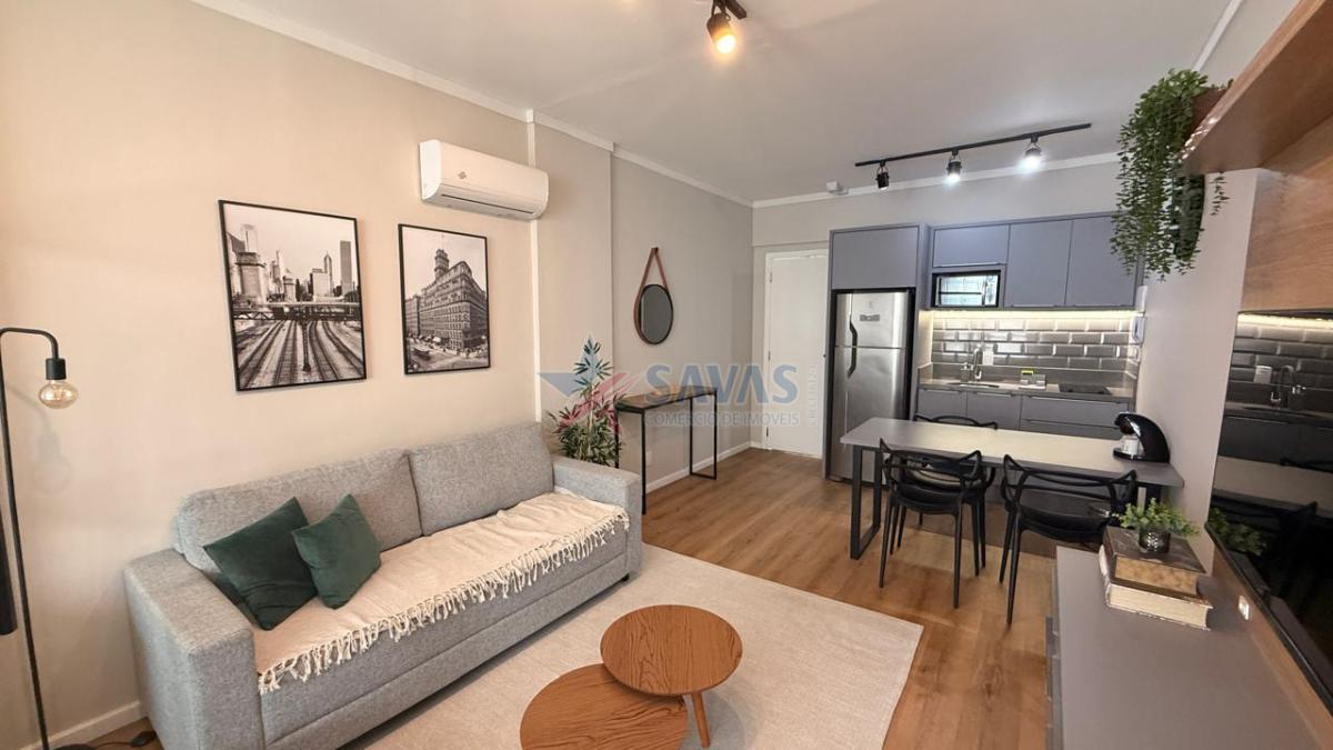 STUDIO NO CENTRO - MOBILIADO E DECORADO POR ARQUITETO
